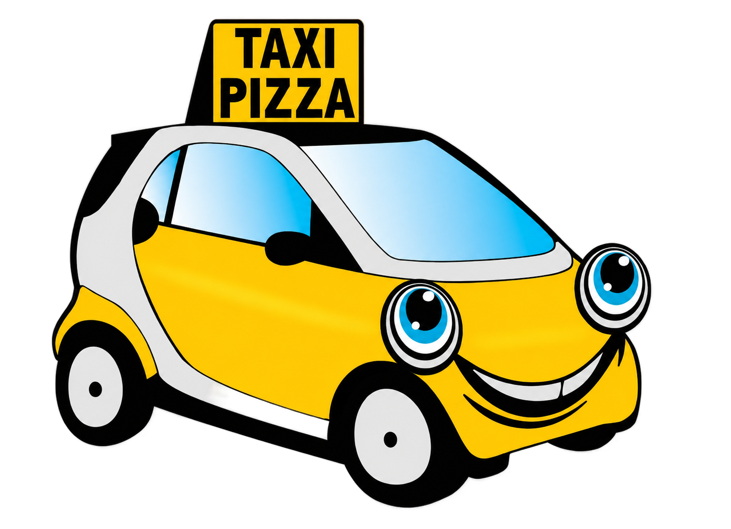 Taxi Pizza Banner
